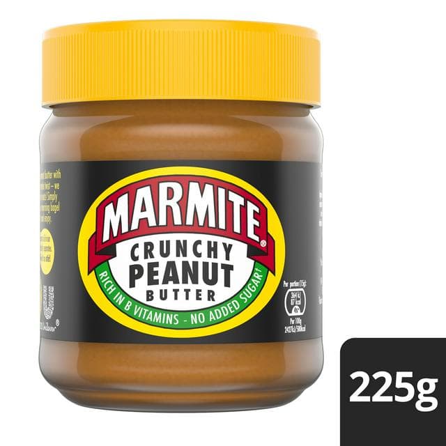 Marmite Peanut Butter Crunchy 225g - gallery image 1