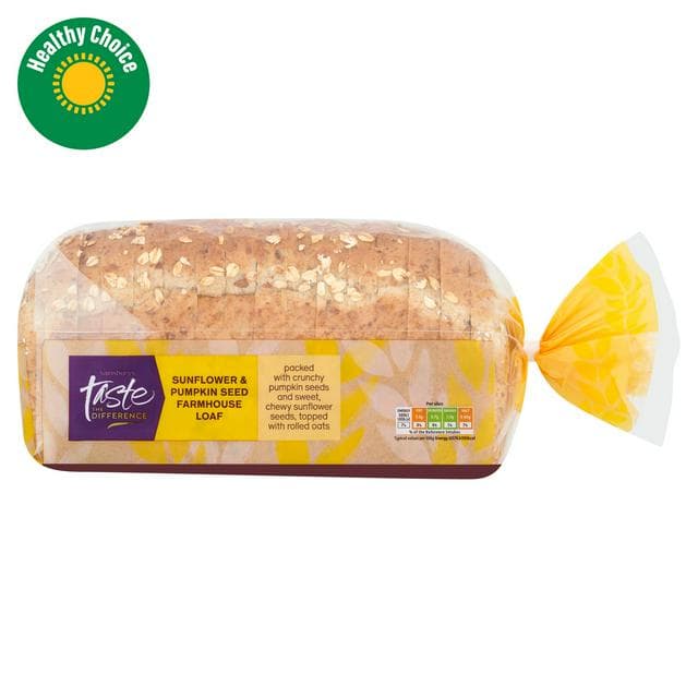 Sainsbury's Sunflower & Pumpkin Bread, Taste the Difference 800g - gallery image 1