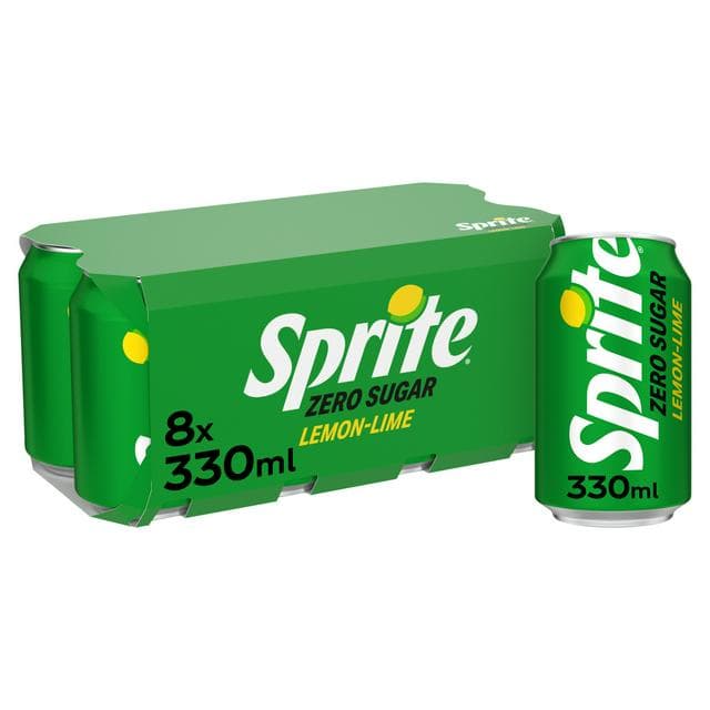 Sprite Zero Sugar 8x330ml - gallery image 1