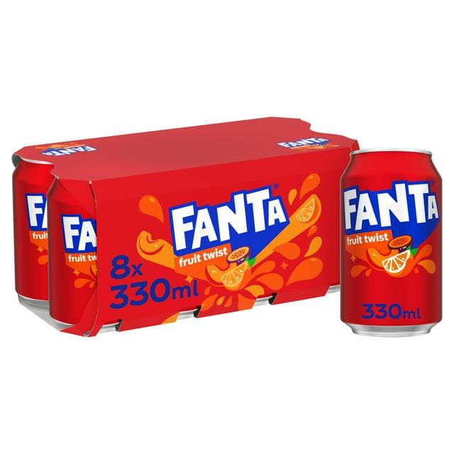 Fanta Fruit Twist 8x330ml - gallery image 1