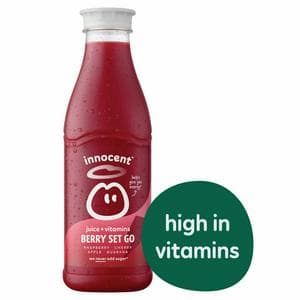 innocent Plus Berry Set Go Raspberry & Cherry Juice with Vitamins 750ml