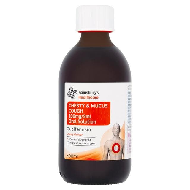 Sainsbury's Adult Chesty Cough Syrup 300ml - gallery image 1