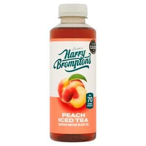 Harry Brompton's Ice Tea Brewed Black Tea with Peach 500ml