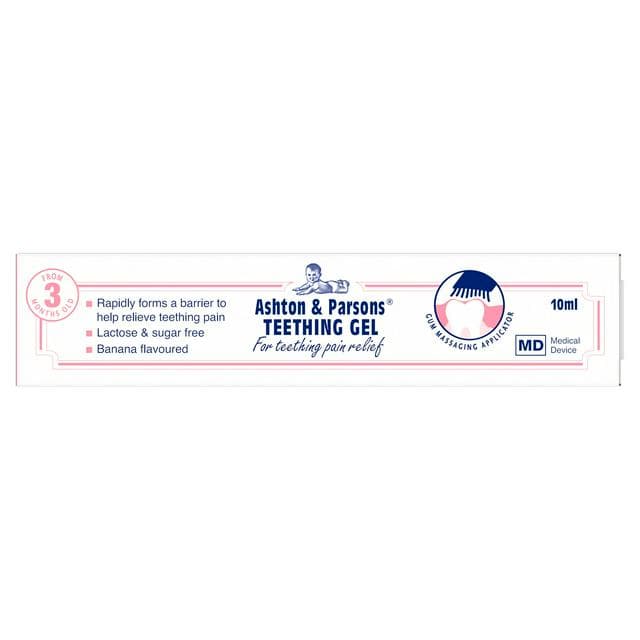 Ashton & Parsons Teething Gel 3+ Months 10ml - gallery image 1