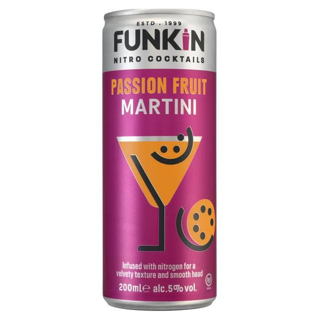 Funkin Nitro Cocktails Passion Fruit Martini 200ml - gallery image 1