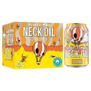 Beavertown Neck Oil Session IPA 4x330ml