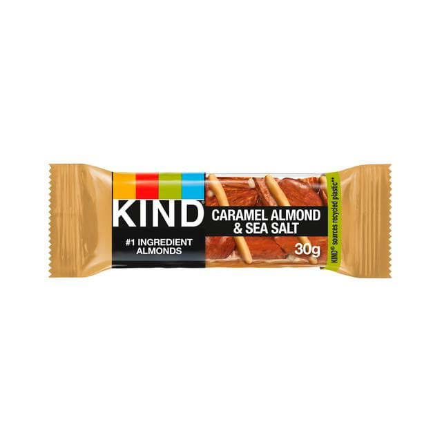 Kind Caramel Almond & Sea Salt Cereal Bars Multipack 3x30g - gallery image 5