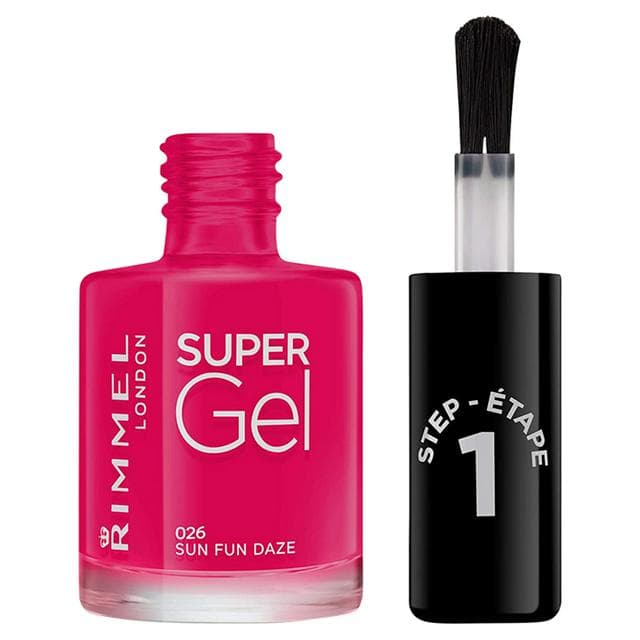 Rimmel London Super Gel Step 1 026 Sun Fun Daze 12ml - gallery image 1