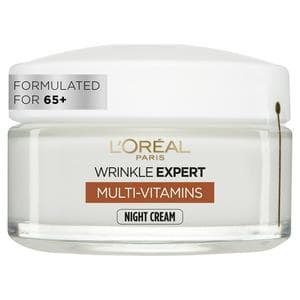 L'Oreal Paris Wrinkle Expert 65+ Night Cream Moisturiser 50ml