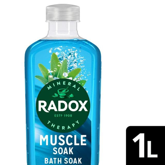 Radox Mineral Therapy Muscle Soak Bath Soak Bubble Bath 1L - gallery image 1