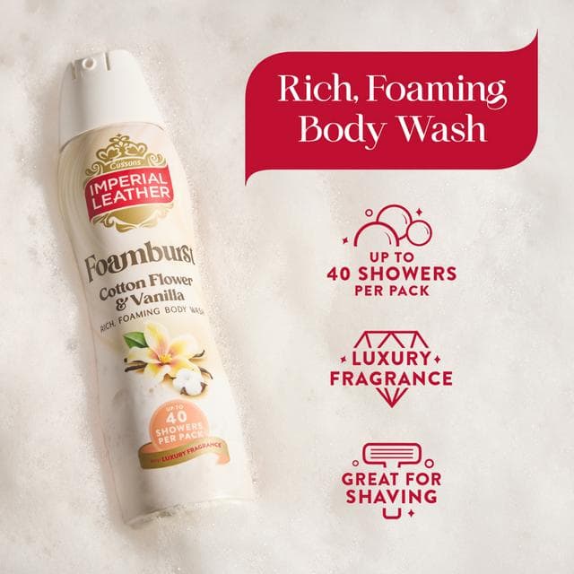 Imperial Leather 200ml Foamburst Moisturising Body Wash - gallery image 2