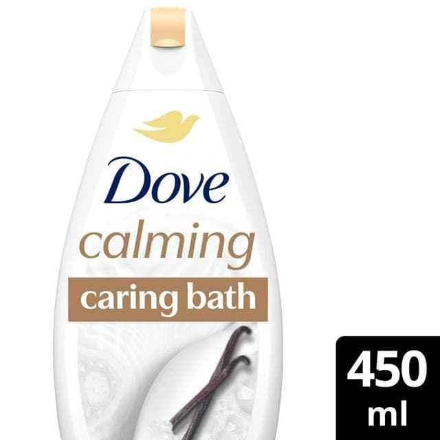 Dove Purely Pampering Shea Butter & Warm Vanilla Bath Soak 450ml - gallery image 1