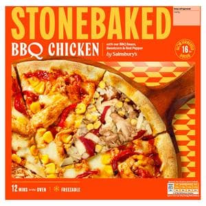 Sainsbury's 300g BBQ Chicken Stonebaked Pizza