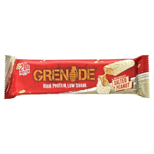 Grenade Carb Killa High Protein Bar White Chocolate Salted Peanut 60g - gallery image 1