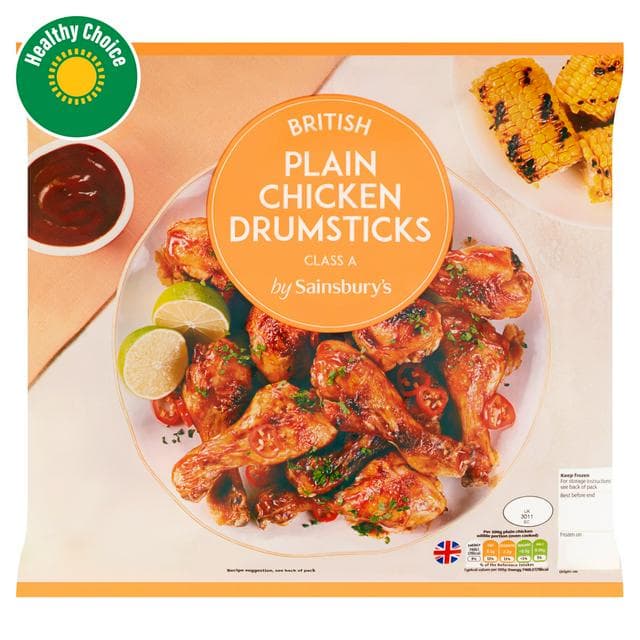 Sainsbury's 1.5kg British Plain Chicken Drumsticks - gallery image 1