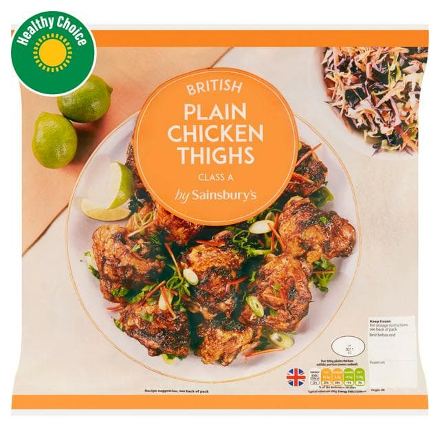 Sainsbury's 1.5kg British Plain Chicken Thighs - gallery image 1