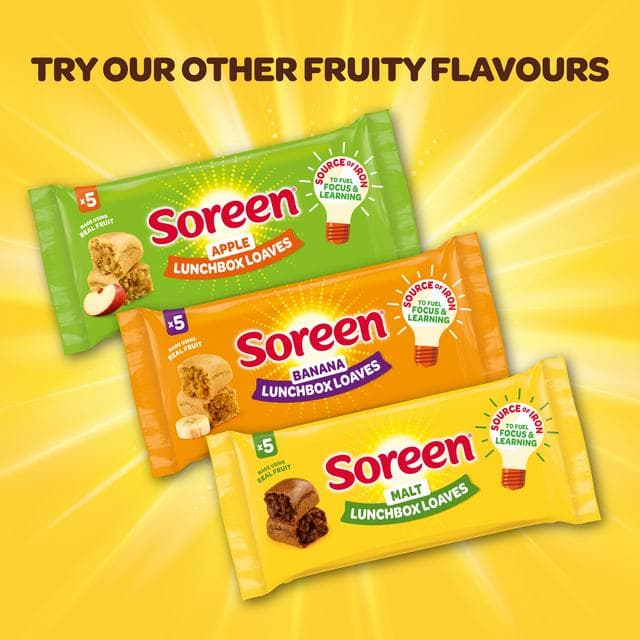 Soreen Strawberry Lunchbox Loaf Bars x5 - gallery image 4