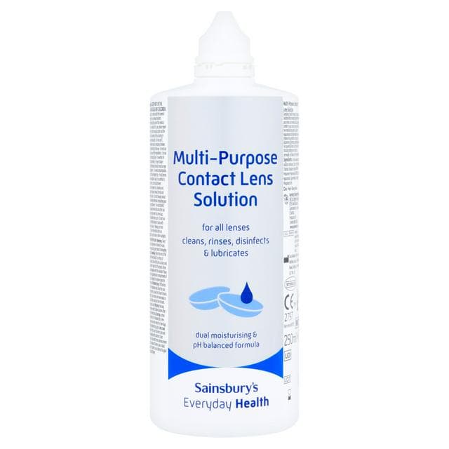 Sainsbury's Health Matters All-In-One Contact Lens Solution 250ml - gallery image 1