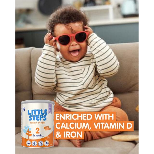 LITTLE STEPS Follow On Baby Milk Powder Formula 6 Months+ 800g - gallery image 5