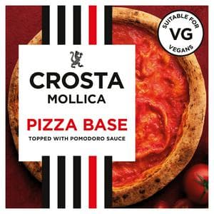 Crosta & Mollica Ready to Top Pizza Base with Tomato Sauce 270g