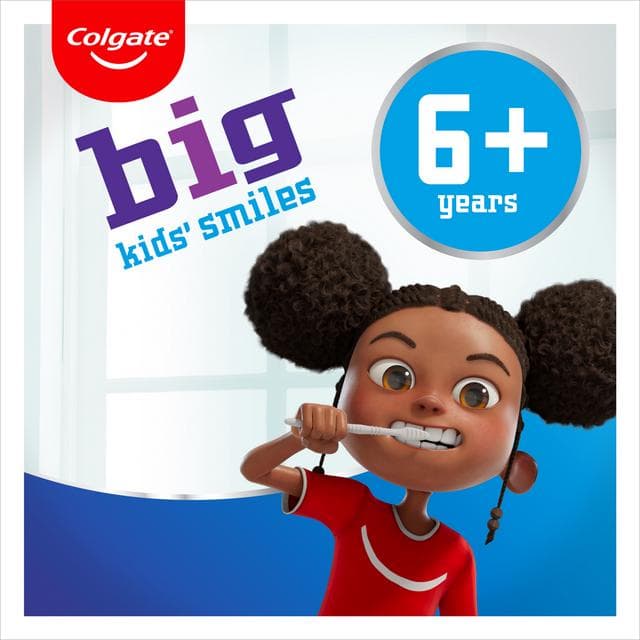 Colgate Big Kids Smiles 6+ years Mild Mint Toothpaste 75ml - gallery image 3