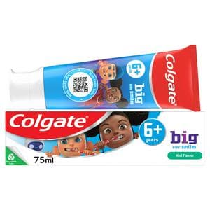 Colgate Big Kids Smiles 6+ years Mild Mint Toothpaste 75ml