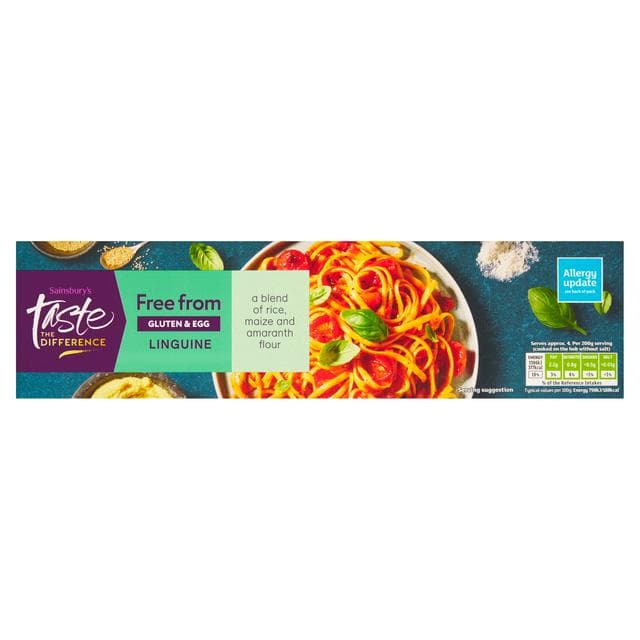 Sainsbury's Free From Linguine, Taste the Difference 400g - gallery image 1