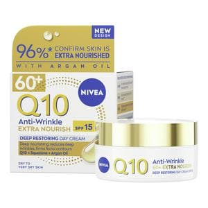 Nivea Q10 Power Anti-Wrinkle 60+ Day Cream Moisturiser 50ml