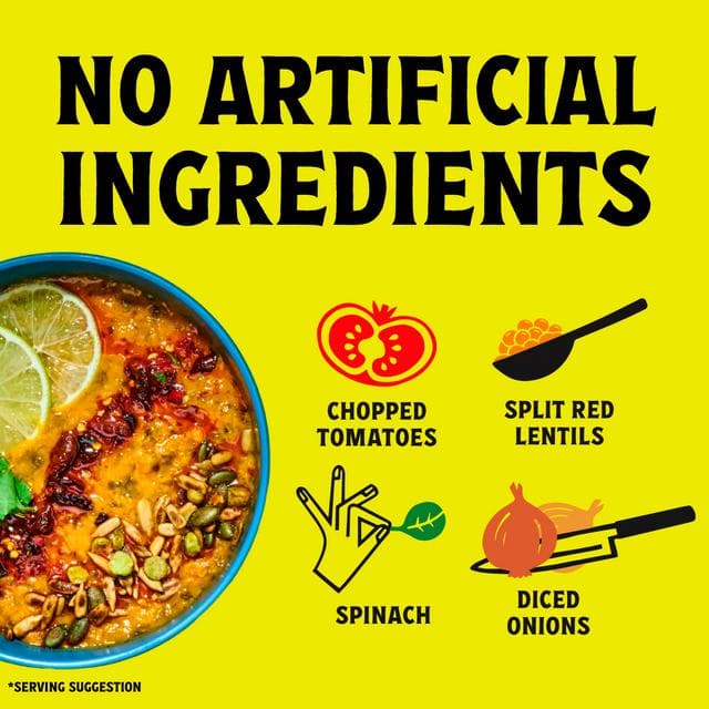 Tideford Organics Indian Lentil & Spinach Dhal 560g - gallery image 3
