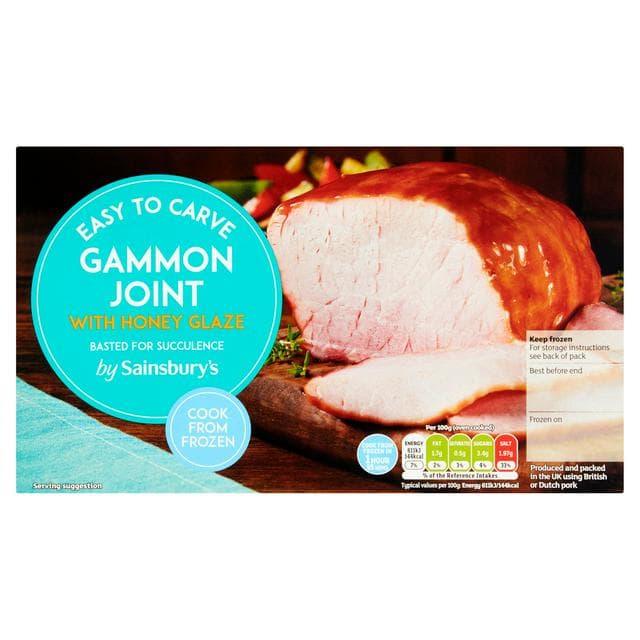 Sainsbury's Gammon Joint 600g - gallery image 1