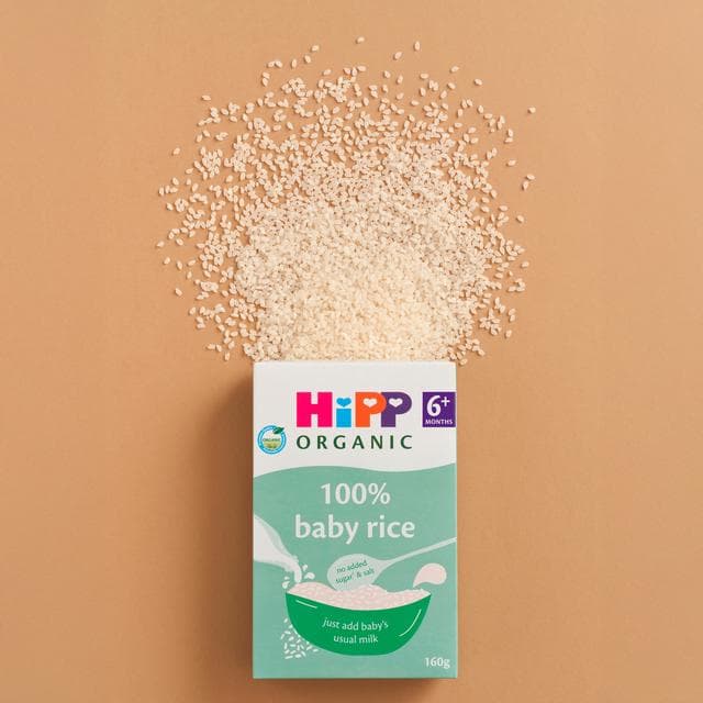 HiPP Organic 100% Baby Rice 6+ Months 160g - gallery image 3