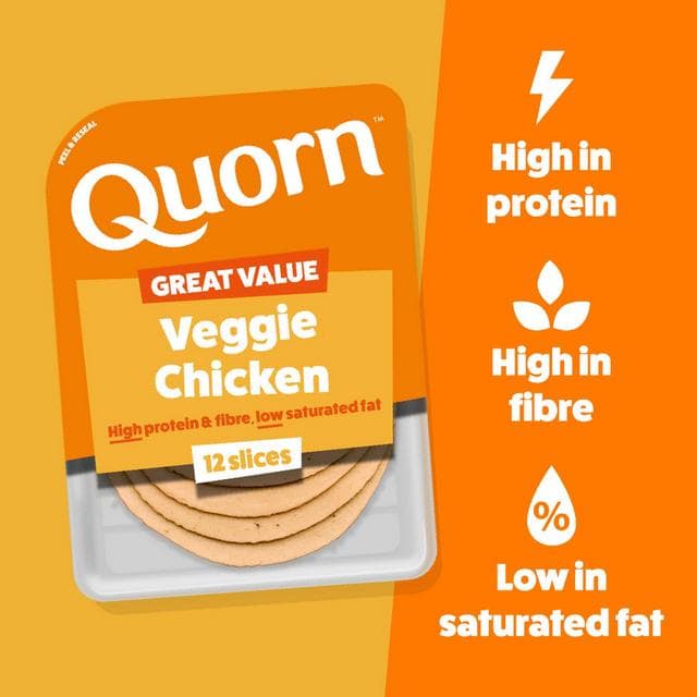 Quorn Vegetarian Chicken Slices 170g - gallery image 2