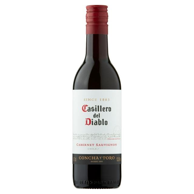 Casillero del Diablo Cabernet Sauvignon Red Wine 18.7cl - gallery image 1