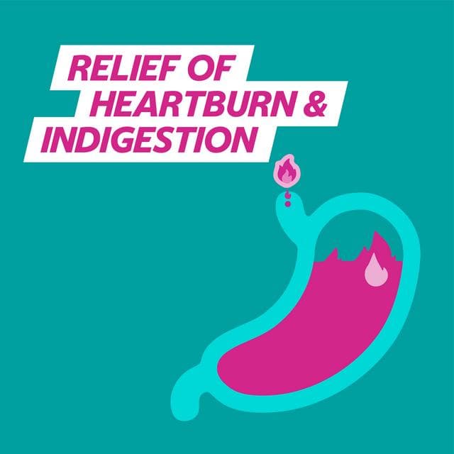 Gaviscon Double Action Heartburn & Indigestion Mixed Berries Flavour Tablets x12 - gallery image 3