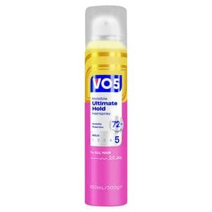Vo5 Invisible Ultimate Hold Hairspray for Controllable Hair 400 ml