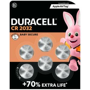 Duracell Specialty 2032 Lithium Coin Battery 3V (DL2032 / CR2032) , pack of 6