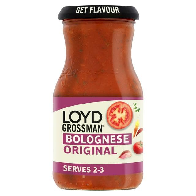 Loyd Grossman Bolognese Original Pasta Sauce 350g - gallery image 1