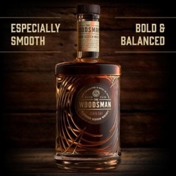 The Woodsman Blended Scotch Whisky 70cl - gallery image 2