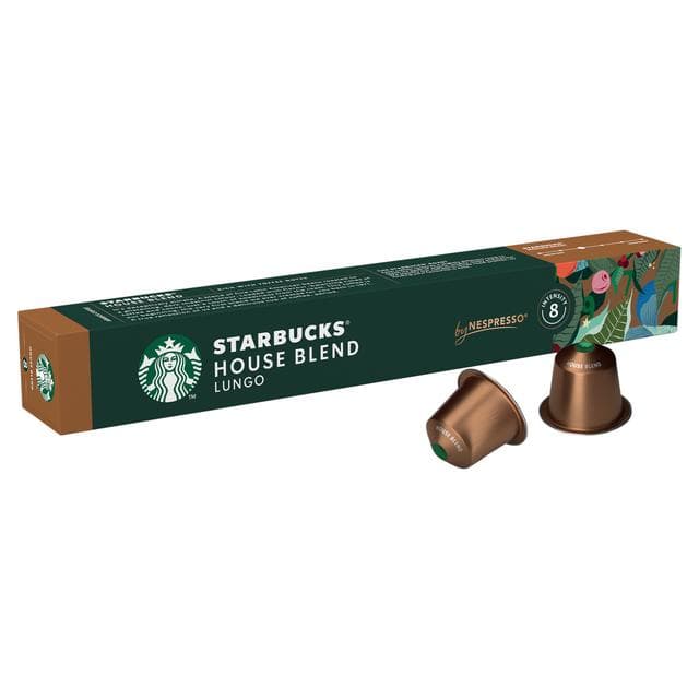 Starbucks by Nespresso House Blend Lungo Coffee Pods x10 - gallery image 2