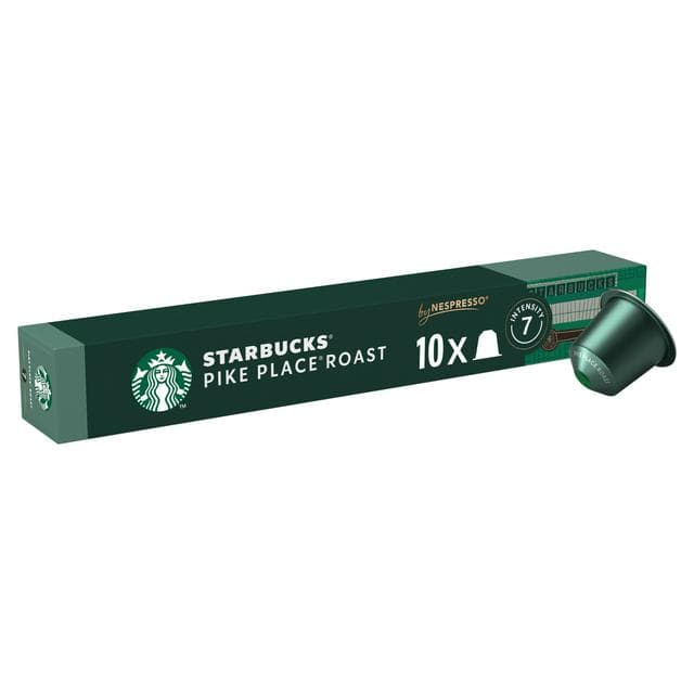 Starbucks by Nespresso Pike Place Coffee Pods x10 - gallery image 1