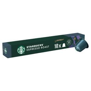 Starbucks by Nespresso Espresso Roast Coffee Pods x10