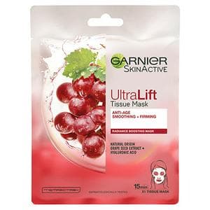 Garnier Ultralift Anti Ageing Radiance Boosting Face Sheet Mask 32g