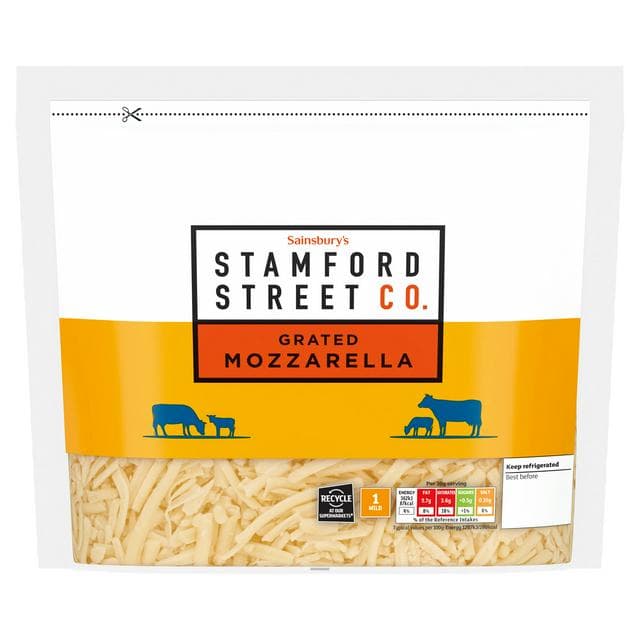 Stamford Street Co. Grated Mozzarella 500g - gallery image 1
