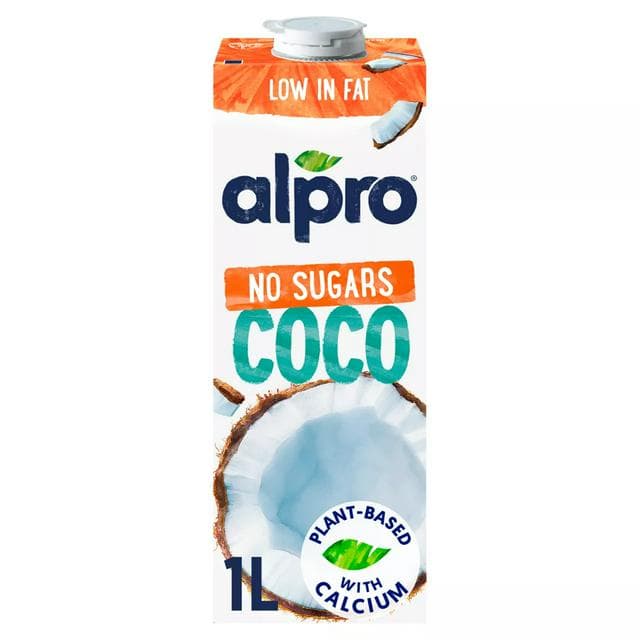 Alpro 1L Coconut No Sugar Long Life Dairy Free Drink - gallery image 1