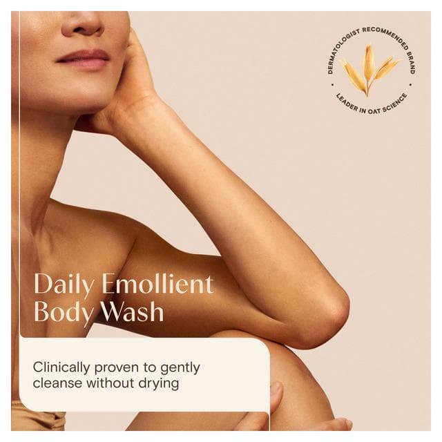 Aveeno Dermexa Daily Emollient Body Wash Unscented Soap Free 300ml - gallery image 2