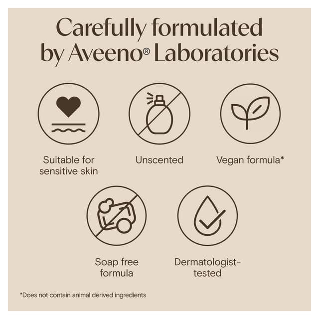 Aveeno Dermexa Daily Emollient Body Wash Unscented Soap Free 300ml - gallery image 6