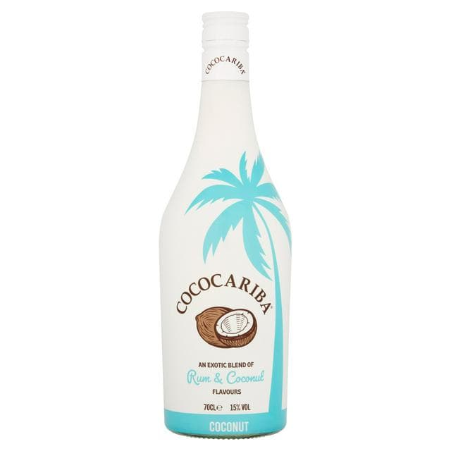 CocoCariba Tropical Alcoholic Caribbean Rum & Coconut Flavours 70cl - gallery image 1
