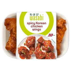 Wasabi Hot K-wings with Hot Sauce 230g