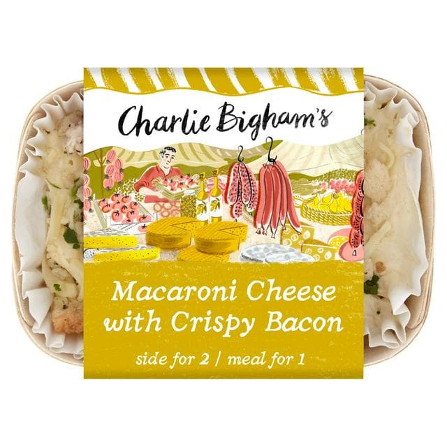 Charlie Bigham's Macaroni Cheese with Crispy Pancetta for 1 340g - gallery image 1