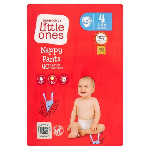 Sainsbury's Little Ones Pants Size 4 x40 - gallery image 1